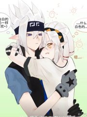 在床上打扑克